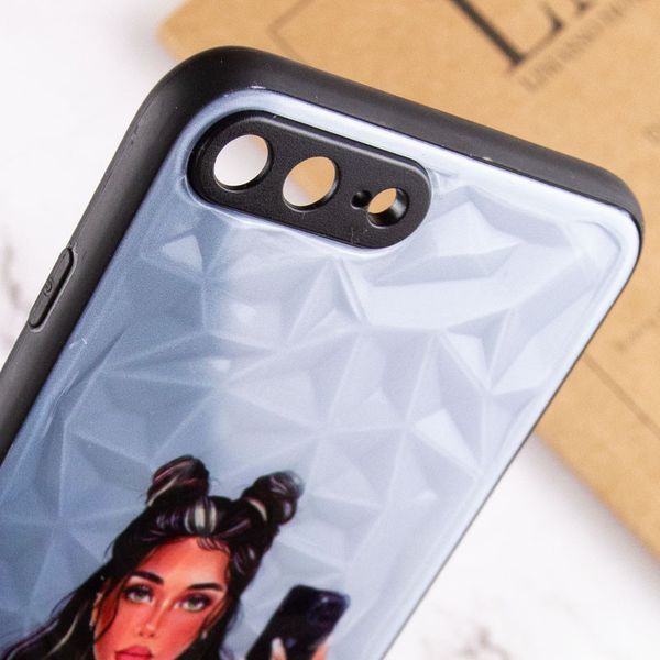 TPU+PC чохол Prisma Ladies для Apple iPhone 7 plus / 8 plus (5.5") Black in White 208-06055 фото