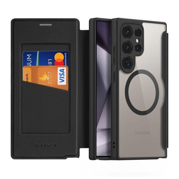 Чехол-книжка Dux Ducis Skin X Pro with MagSafe для Samsung Galaxy S24 Ultra 5G (S928) Black 757-00511 фото