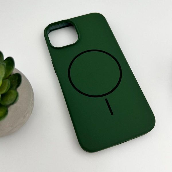Чехол для смартфона Silicone Case Magnetic для Apple iPhone 11 Atrovirens 666-03747 фото