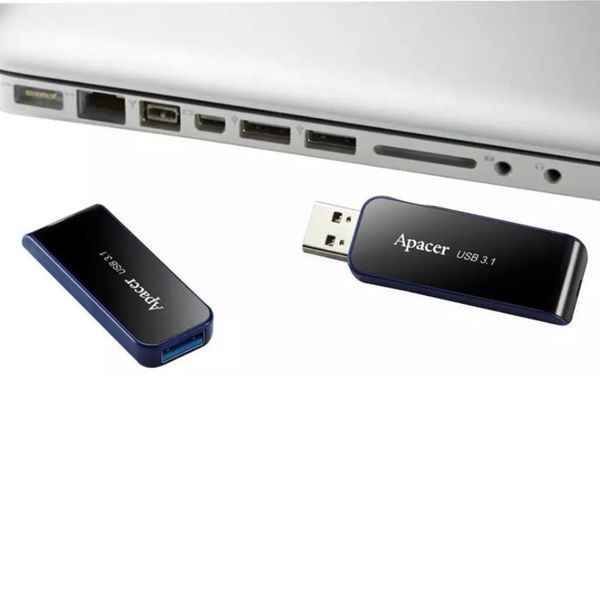 Флеш-накопитель Apacer USB 3.2 Gen 1 AH356 32GB Black AP32GAH356B-1 фото