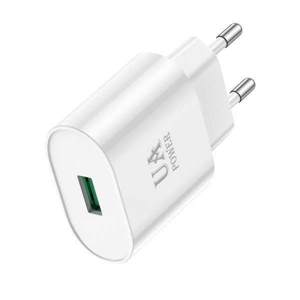 Сетевое зарядное устройство UA Power NA-U01 QC3.0 Белое 209-00291 фото