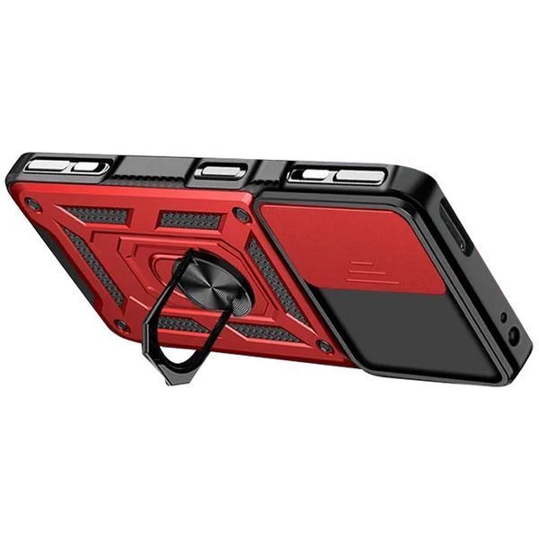 Ударостійкий чохол Camshield Serge Ring для Xiaomi Poco F4 GT Red 777-04529 фото