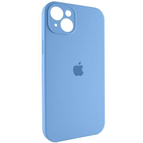 Силіконовий чохол з закритою камерою для iPhone 15 Cornflower 666-00995 фото