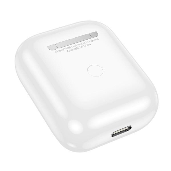 Бездротові навушники BOROFONE BW86 Brocade true wireless BT headset with touch screen White 656-03841 фото
