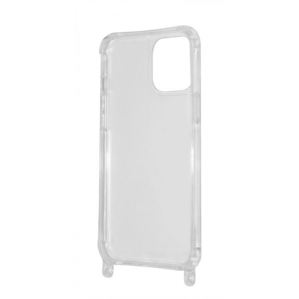 Чохол WAVE Clear Case With Strap для Iphone 11 Red 208-05195 фото