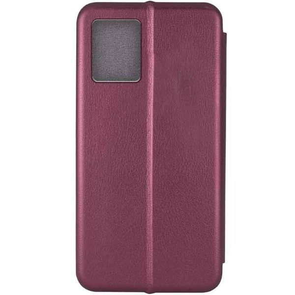 Шкіряний чохол-книжка Classy для Realme 10 4G Maroon 777-05612 фото