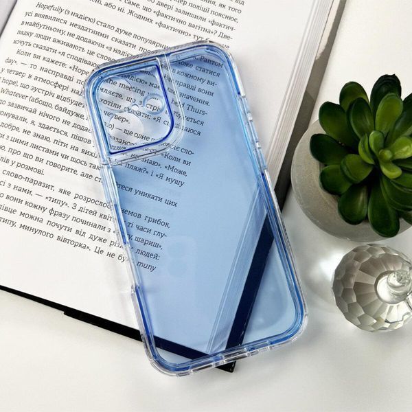 Противоударный чехол для смартфона Space III для iPhone 16 Peak Blue 666-01988 фото