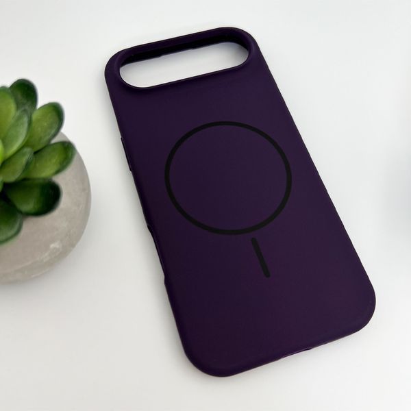 Чохол для смартфона Silicone Case Magnetic для Apple iPhone 17 Air Dark Purple 666-04092 фото