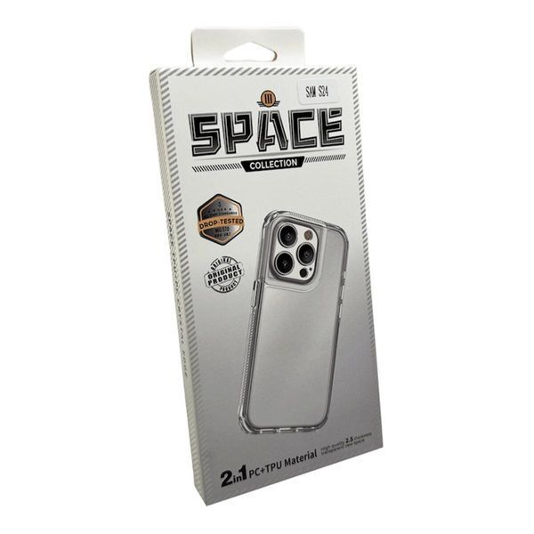 Протиударний чохол для смартфона Space III для Samsung Galaxy S24 Plus Transparent 666-02173 фото
