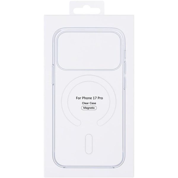 Чохол Clear Case with MagSafe and Animation для Apple iPhone 17 Pro Max Clear 777-08226 фото