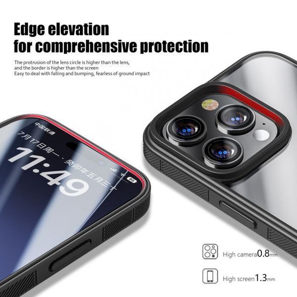Чехол TPU+PC Pulse для Apple iPhone 14 Pro Max (6.7") Black 208-05922 фото