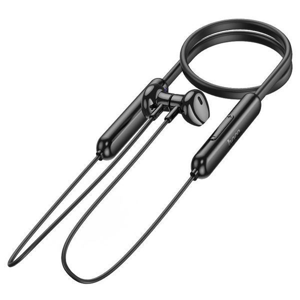 Бездротові спортивні навушники HOCO ES67 Perception neckband BT earphones Black 6942007602396 фото