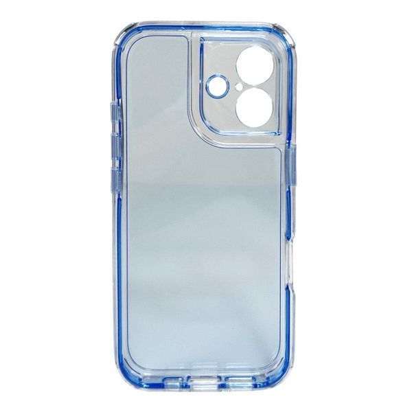 Противоударный чехол для смартфона Space III для iPhone 16 Peak Blue 666-01988 фото