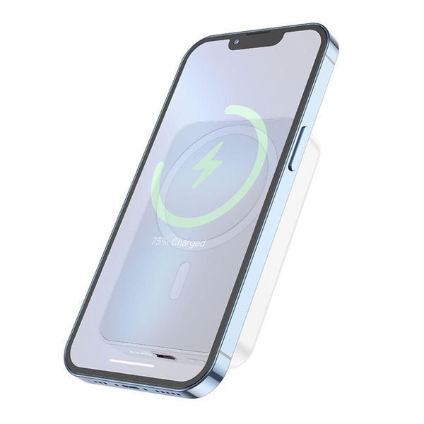 Power Bank Borofone BJ25 Plus Reach PD20W magnetic wireless fast charging 10000 mAh Білий 656-01408 фото