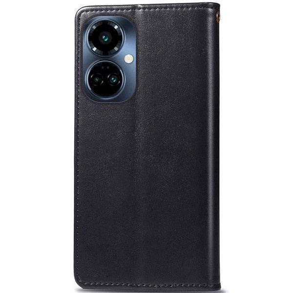 Шкіряний чохол-книжка GETMAN Gallant (PU) для TECNO Camon 19 Black 777-06428 фото