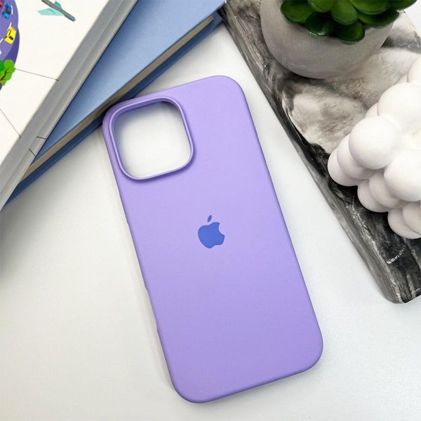 Силиконовый чехол для iPhone 16 Pro Elegant Purple 666-01203 фото
