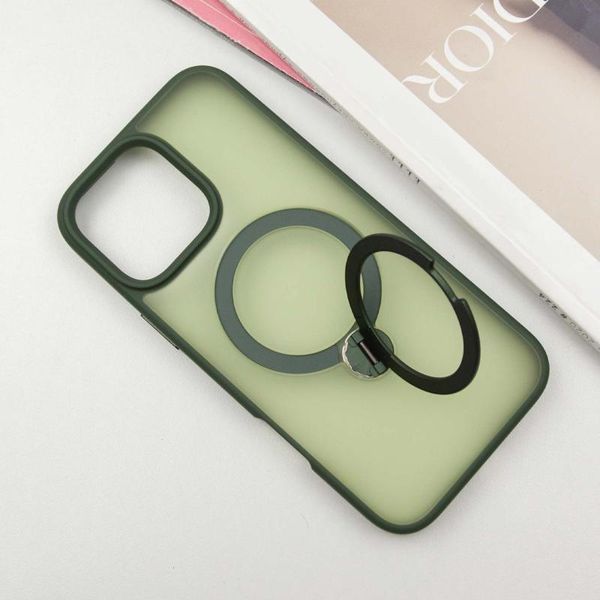 Чехол Ummi Colorful with MagSafe HQ Ring для Apple iPhone 16 Pro (6.3") Green 777-08782 фото