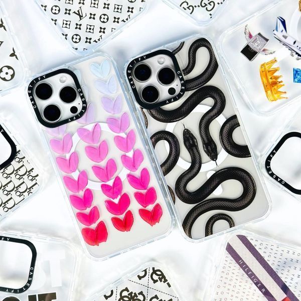 Чехол Transparent CaseTify Magnetic для iPhone 15 Pro Max Dior 214-04281 фото