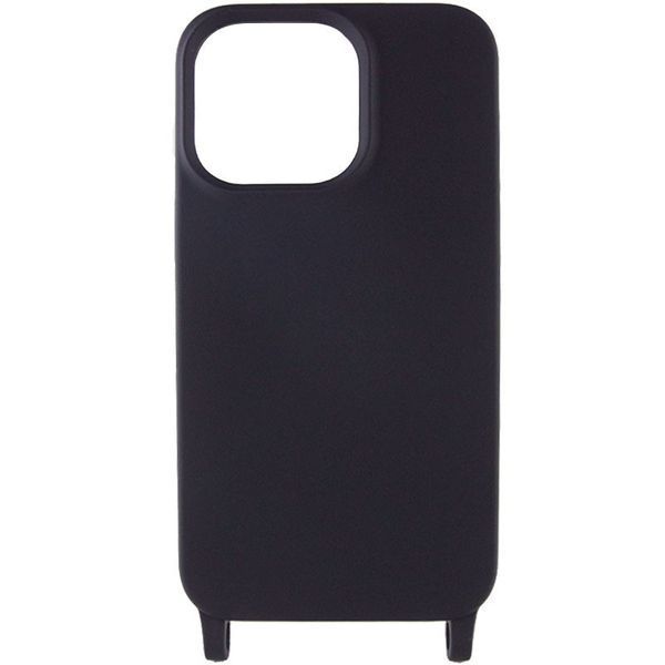 Чехол TPU two straps California для iPhone 13 Pro Max Black 208-05675 фото