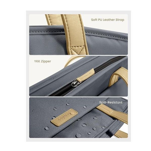 Сумка Tomtoc Versatile-T23 Laptop Tote Bag Grayish Blue 16 Inch/18L (T23L1B1) 656-00225 фото