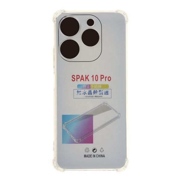 Прозорий чохол TPU Virgin Hard для Tecno Spark 10 Pro 555-04213 фото