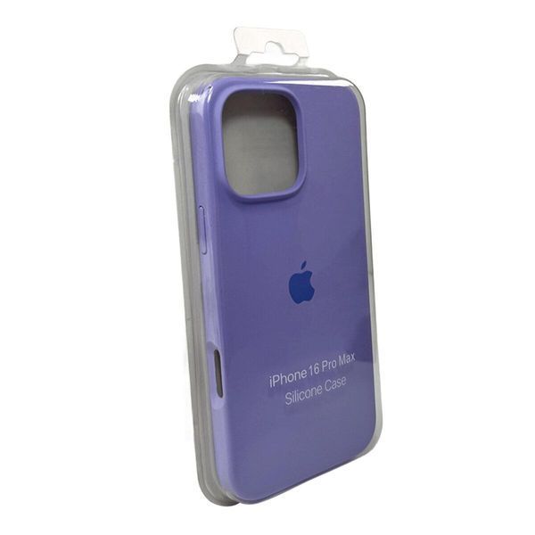 Силиконовый чехол для iPhone 16 Pro Elegant Purple 666-01203 фото