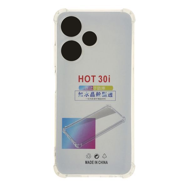 Прозрачный чехол TPU Virgin Hard для Infinix Hot 30i 555-04163 фото