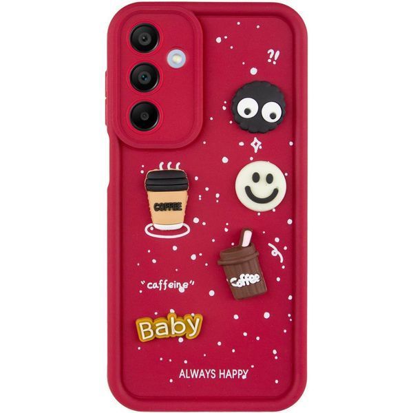 Чехол TPU Toys Case для Samsung Galaxy A15 4G/5G Red/Always Happy 777-03860 фото