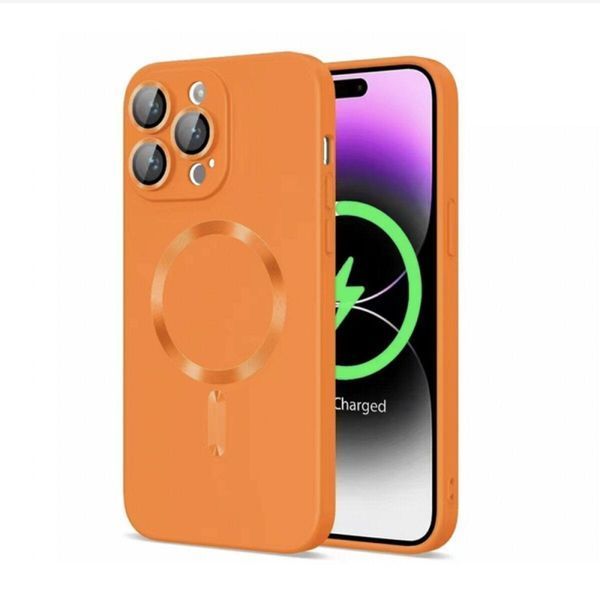 Чохол Cosmic Frame MagSafe Color для iPhone 12 Pro Max Orange 666-00391 фото