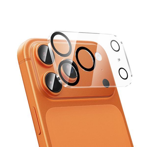 Защитное стекло на камеру Hoco 3D all-inclusive night shooting circle lens для iPhone 17 Pro 204-00511 фото
