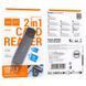 Кардридер HOCO HB45 Spirit 2-in-1 USB 2.0 card reader Metal Gray 6942007620499 фото 2