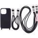 Чехол TPU two straps California для iPhone 13 Pro Max Black 208-05675 фото 1
