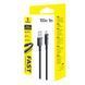 Кабель Baseus New Braided Fast Charging Cable USB-A to USB-C 100W/7.5W 1m Cosmic Black E0426W01 фото 2