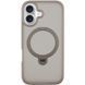 Чохол TPU+PC Metal Buttons with MagSafe Colorful HQ Ring для iPhone 16 (6.1") Grey 555-00628 фото 1
