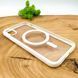 Силіконовий чохол Clear Color Case with MagSafe для iPhone Xs Max Білий 214-00416 фото 3