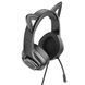 Навушники HOCO W107 Cute cat luminous cat ear gaming headphones Elf Cat 656-01036 фото 4