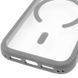 Чохол TPU+PC GETMAN Moon Clear with MagSafe для Apple iPhone 15 Pro (6.1") Grey 656-08423 фото 5