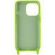 Чехол TPU two straps California для iPhone 12 Pro / 12 Green 208-05625 фото 3