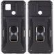 Ударостійкий чохол Camshield Army Ring для Xiaomi Redmi 9C / 10A Black 777-05112 фото 1