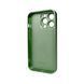 Чохол для смартфона AG Glass Matt Frame Color для iPhone 12 Pro Max Light Green 666-00666 фото 2