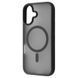 Чохол WAVE Matte Insane Case with Magnetic Ring для iPhone 16 Plus Black 656-07879 фото 1