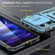 Ударостійкий чохол Camshield Army Ring для Xiaomi Redmi 12 / Poco M6 Pro 5G Light Blue 777-05012 фото 2