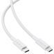 Кабель ACEFAST C18-03 USB-C to USB-C braid charging data cable White 6974316284253 фото 3
