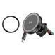 Тримач для мобiльного з БЗП BOROFONE BH207 Mona retractable magnetic wireless fast charging car holder(air 656-00524 фото 2
