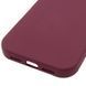 Силиконовый чехол Silk Full Protective для iPhone 17 Pro (6.3") Plum 777-10009 фото 5