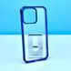 Чохол Octagon Crystal Case iPhone 13 Pro Max Синій 208-04298 фото 1