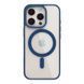Чохол NEW TPU Color with Magsafe для iPhone 16 Pro Max Navy Blue 214-02555 фото 1