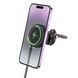 Тримач для мобiльного з БЗП BOROFONE BH207 Mona retractable magnetic wireless fast charging car holder(air 656-00524 фото 5
