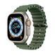 Силіконовий рифлений ремінець Ocean для Apple Watch 42/44/45/49 mm Оливковий 212-00469 фото 1