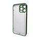 Чохол AG Glass Sapphire Frame MagSafe для iPhone 15 Pro Max Cangling Green 666-02831 фото 2